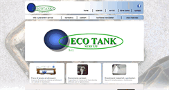 Desktop Screenshot of ecotank.it